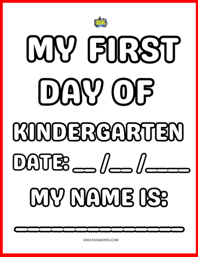 KINDERGARTEN WORKSHEETS