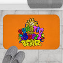 Funatic The Super Bear Orange Bath Mat-3
