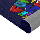 Funatic The Super Bear Navy Blue Area Rug-2