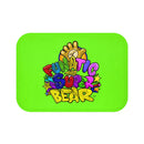 Funatic The Super Bear Chartreuse Bath Mat-1