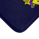 Funatic The Super Bear Navy Blue Bath Mat-4