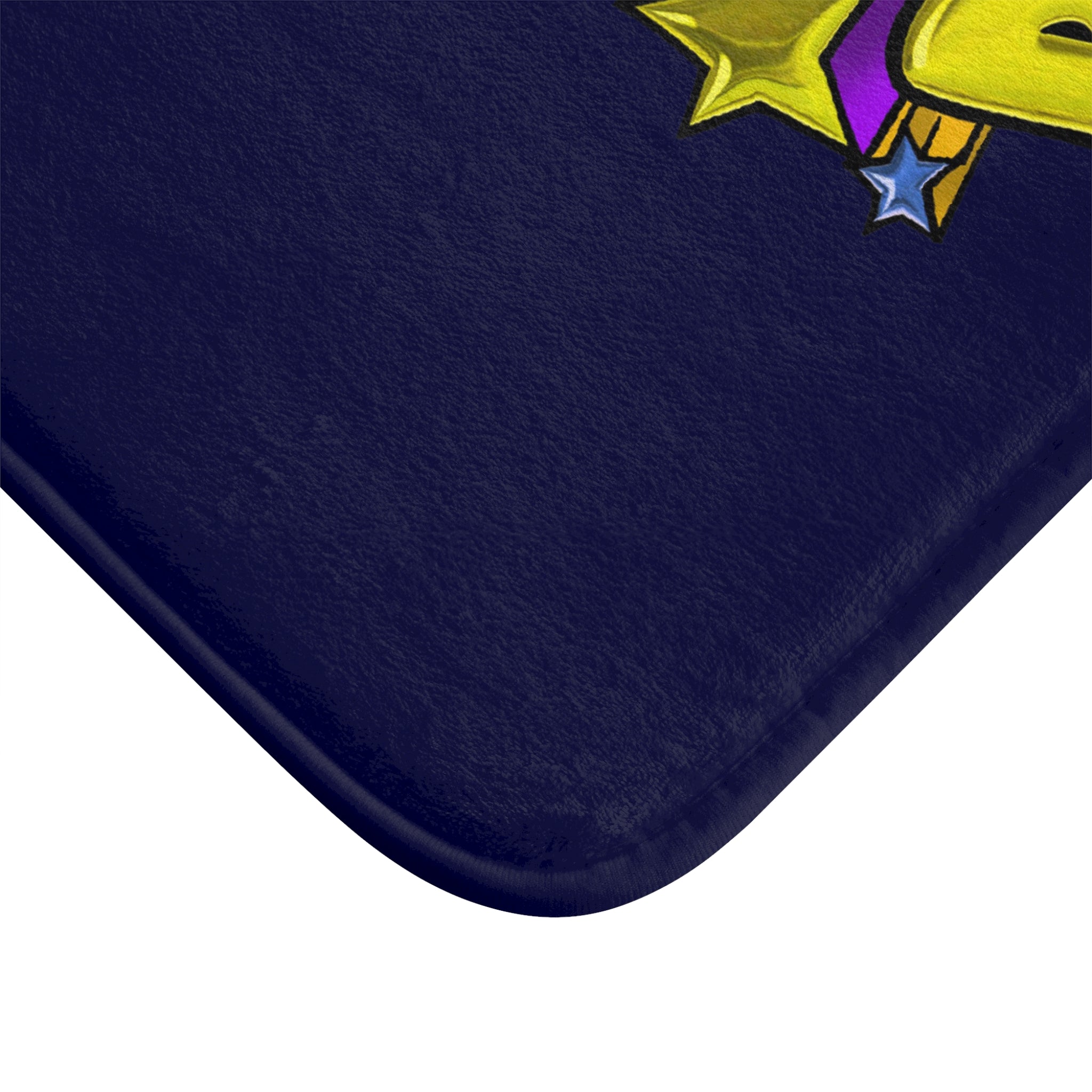 Funatic The Super Bear Navy Blue Bath Mat