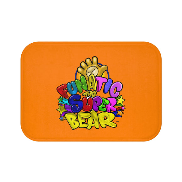 Funatic The Super Bear Orange Bath Mat