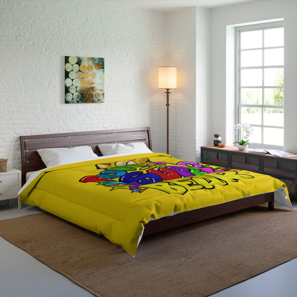 Funatic The Super Bear Yellow Comforter