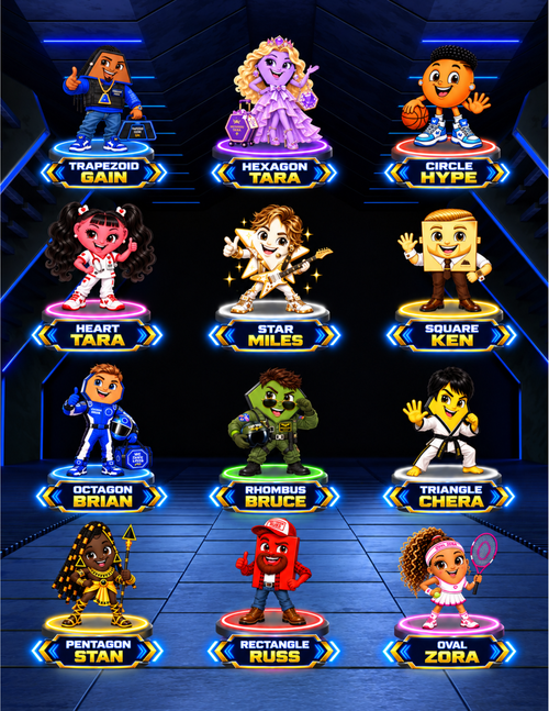 MEET THE GKW 2D SHAPES