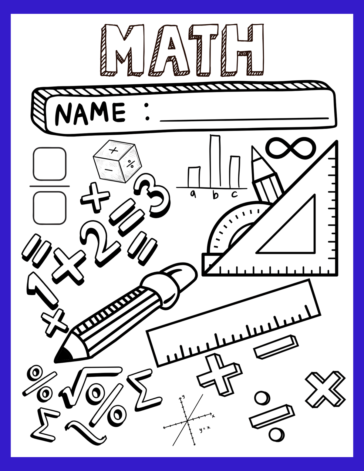 Math Cover Sheet