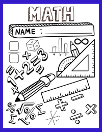 Math Cover Sheet