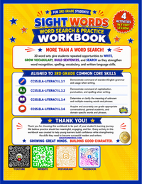 3rd Grade Sight Words POWER PRACTICE 240 Words
