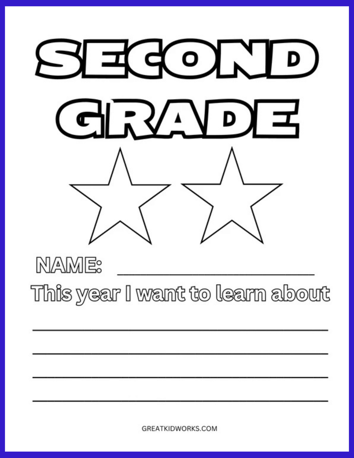 GRADE 2 I WANT TO LEARN