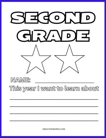 GRADE 2 I WANT TO LEARN (7 COLORS) - 0