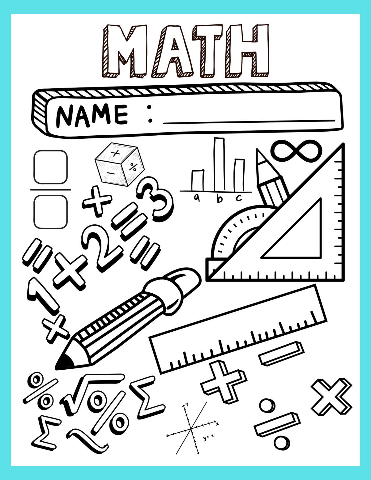 Math Cover Sheet