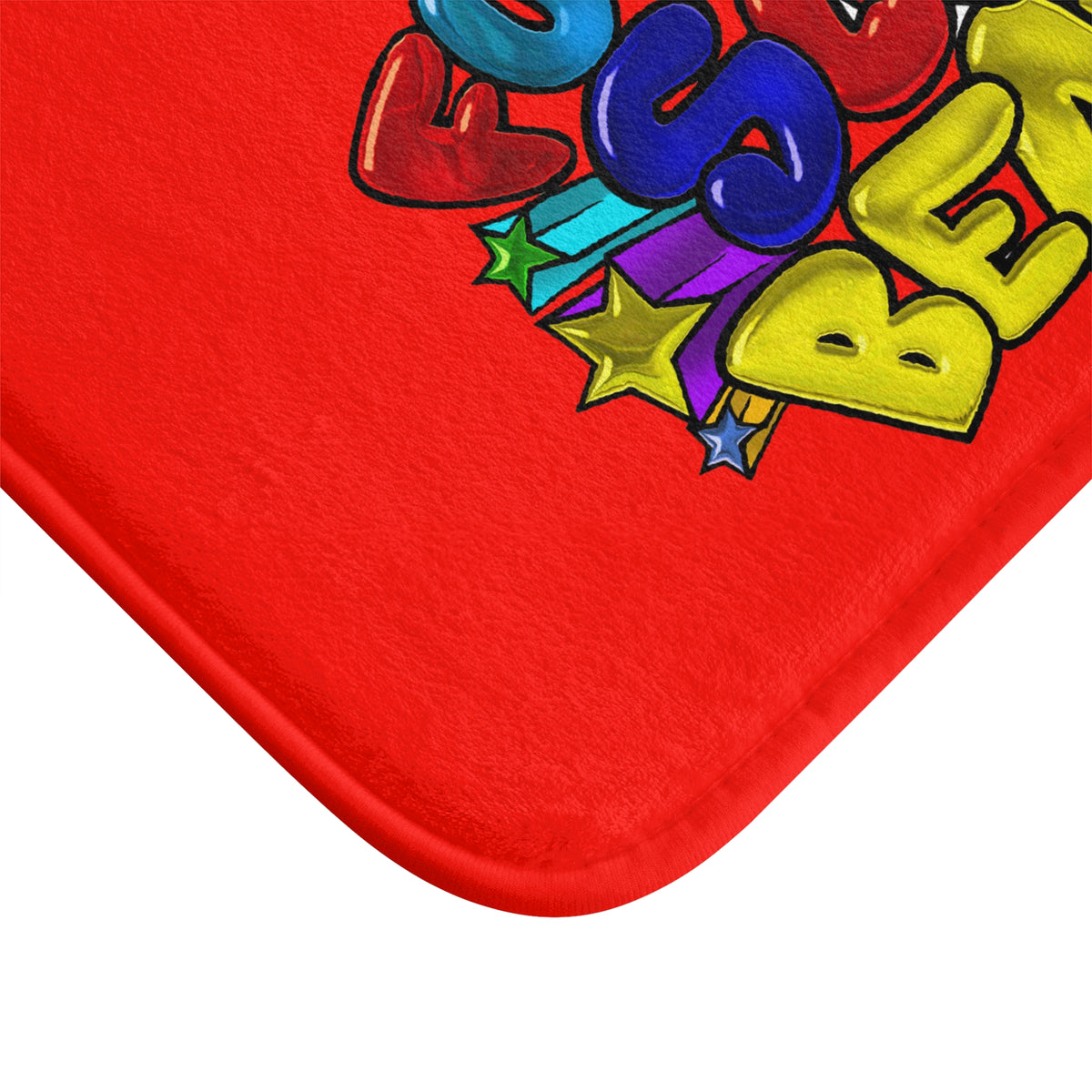 Funatic The Super Bear Red Bath Mat