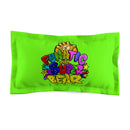Funatic The Super Bear Chartreuse Microfiber Pillow Sham-1