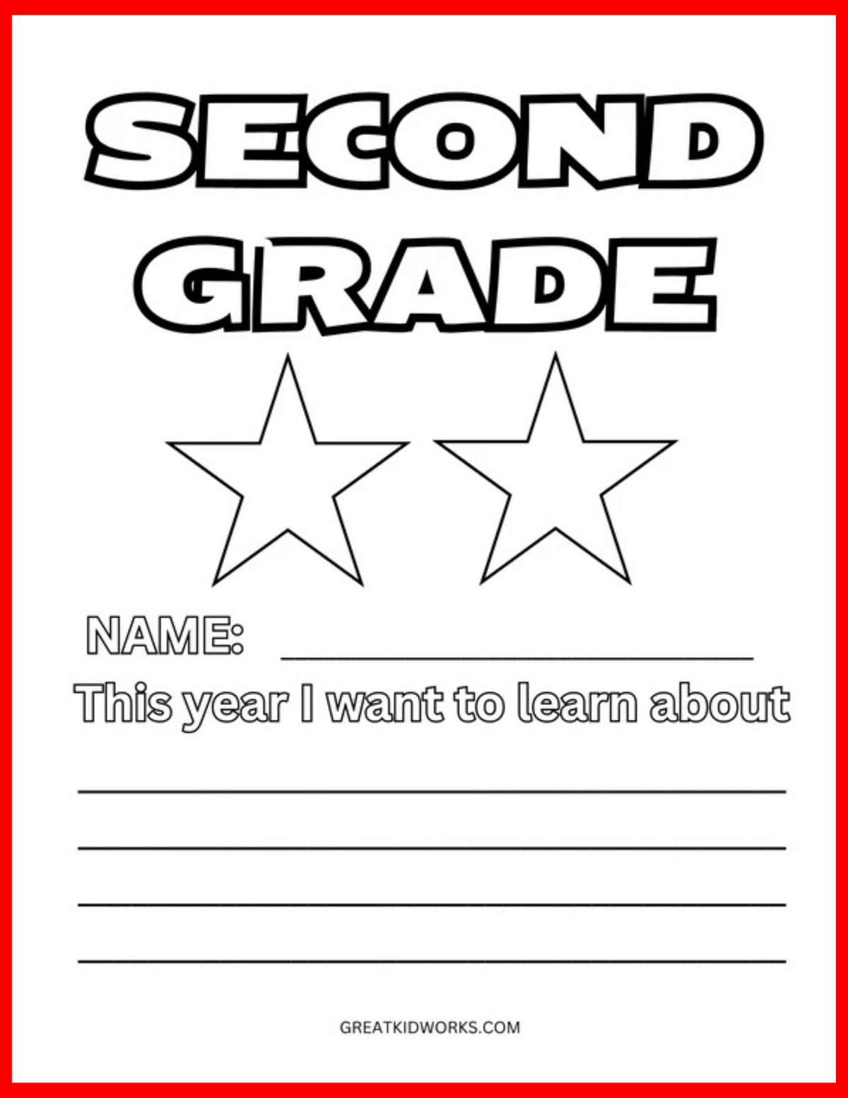 GRADE 2 I WANT TO LEARN