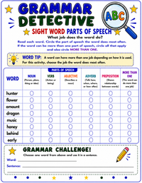 3rd Grade Sight Words POWER PRACTICE 240 Words