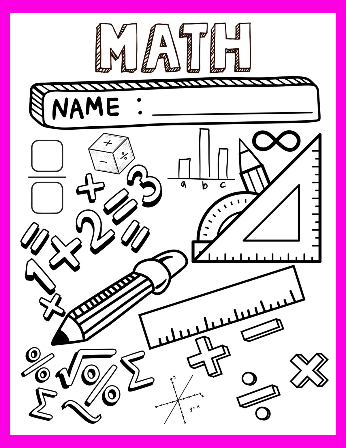 Math Cover Sheet