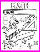 Math Cover Sheet (10 COLORS)-7