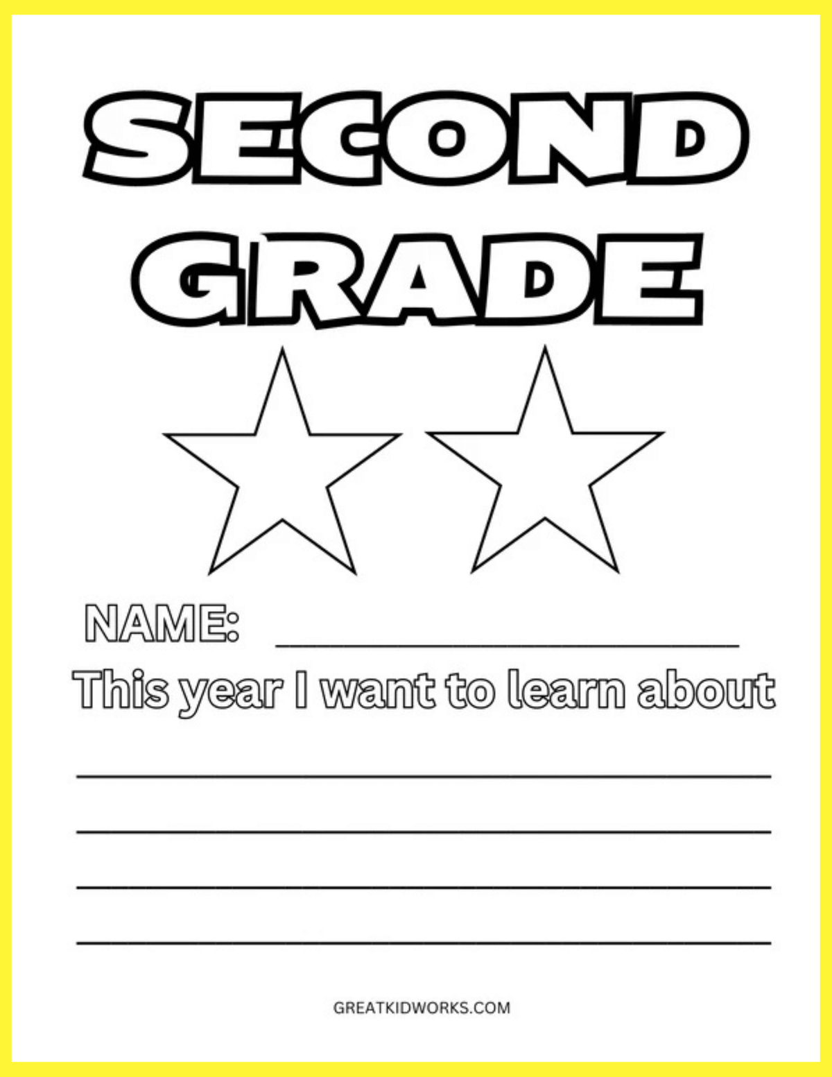 GRADE 2 I WANT TO LEARN