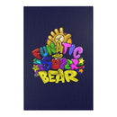 Funatic The Super Bear Navy Blue Area Rug-5