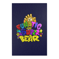 Funatic The Super Bear Navy Blue Area Rug