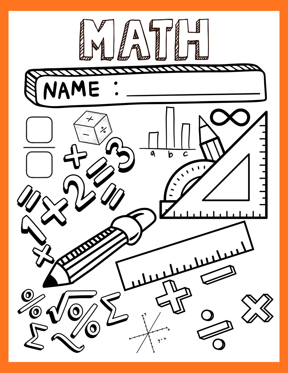 Math Cover Sheet