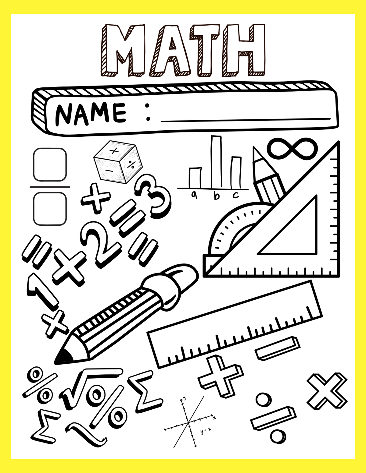 Math Cover Sheet