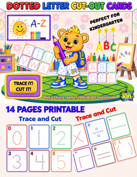 A–Z+ Dotted Letter Cut-Out Cards