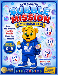 BUBBLE MATH GAME