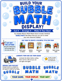 BUBBLE MATH GAME