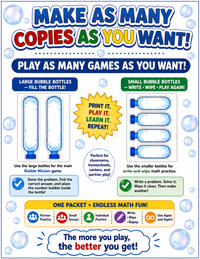 BUBBLE MATH GAME