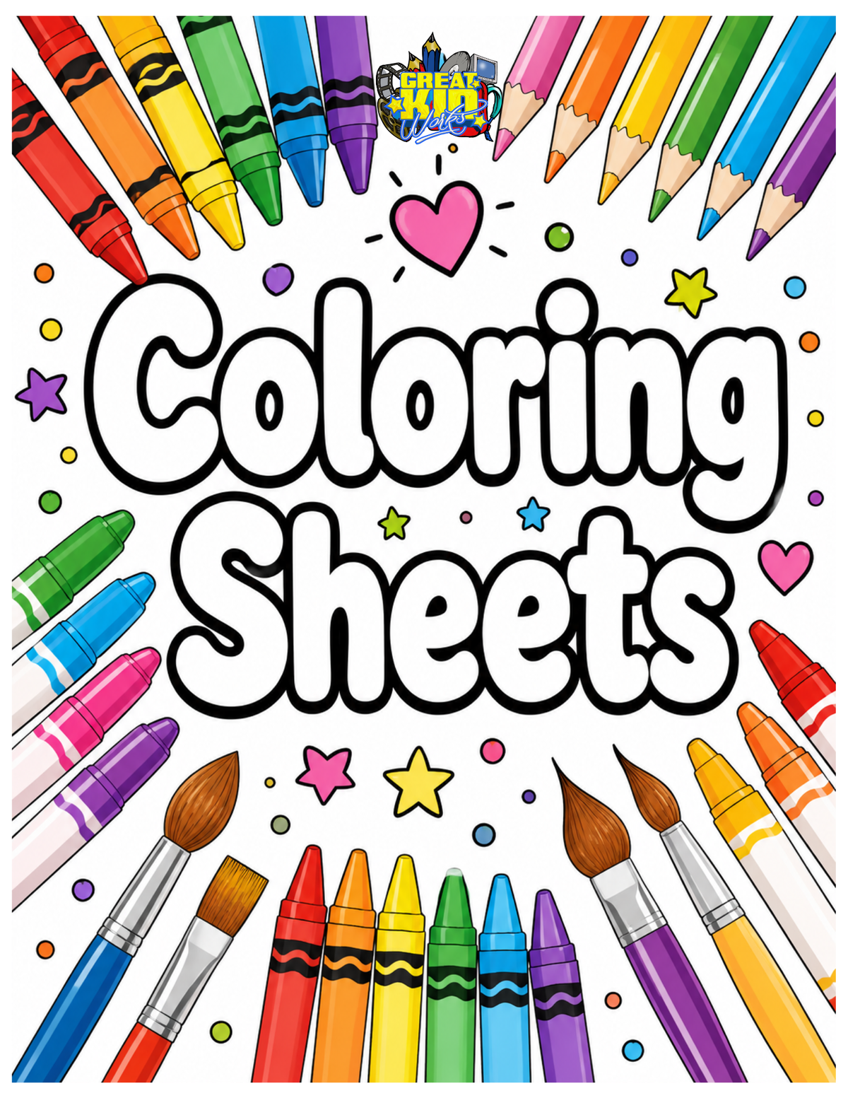 COLORING SHEET COVER