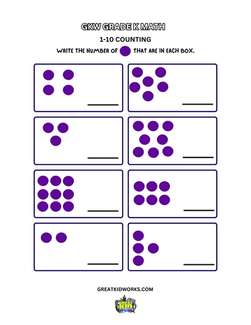 KINDERGARTEN COUNTING 1-10 (2)
