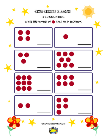 KINDERGARTEN COUNTING 1-10 (1)