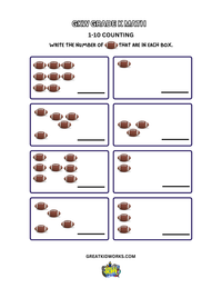 Grade K 1-10 COUNTING