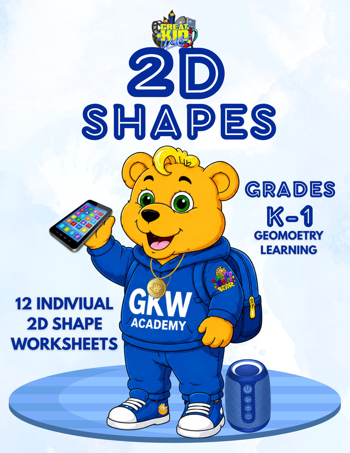 2D SHAPES WITH YOUNG FUNATIC THE SUPER BEAR