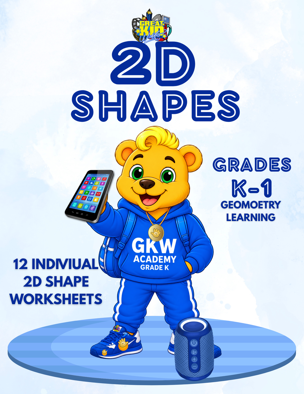 2D SHAPES WITH YOUNG FUNATIC THE SUPER BEAR