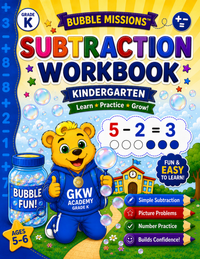 Bubble Missions™: GRADE K SUBTRACTION WITH FUNATIC THE SUPER BEAR