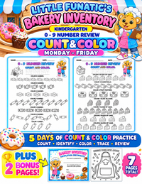 Little Funatic’s Bakery Inventory: 0–9