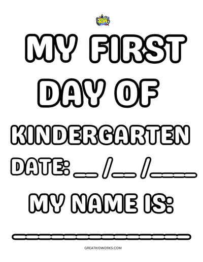 KINDERGARTEN WORKSHEETS