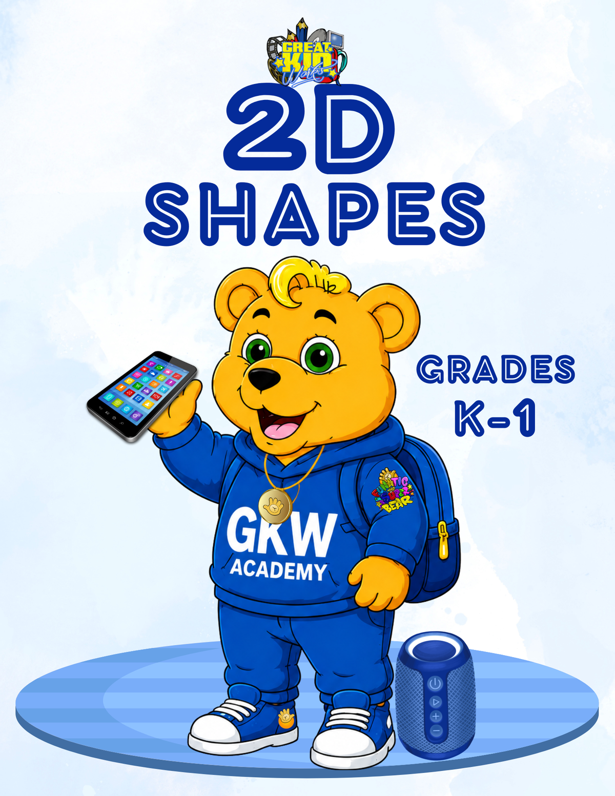 2D SHAPES WITH YOUNG FUNATIC THE SUPER BEAR