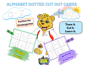 ALPHABET TRACE & CUT-OUT CARDS