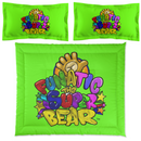 Funatic The Super Bear Chartreuse Microfiber Pillow Sham-2