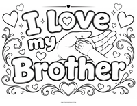 I LOVE MY BROTHER