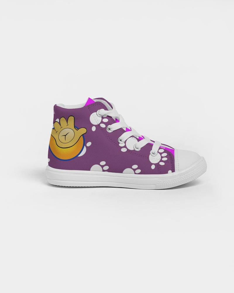 Funatic The Super Bear Kids Hightop Canvas Shoe