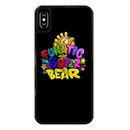 Funatic The Super Bear Black Hard Apple and Samsung Phone Case-5