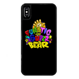 Funatic The Super Bear Black Hard Apple and Samsung Phone Case