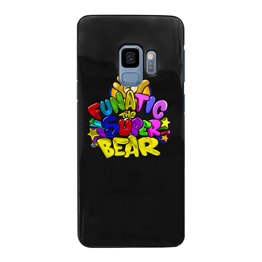 Funatic The Super Bear Black Hard Apple and Samsung Phone Case