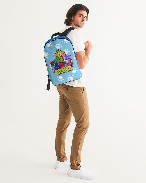 Funatic The Super Bear Paws Light Blue Large Back Pack