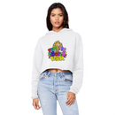Funatic The Super Ladies Cropped Raw Edge Boyfriend Hoodie-11