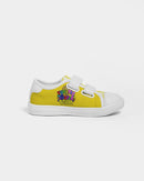 Funatic The Super Bear Sunshine Yellow Kids Velcro Sneaker-5